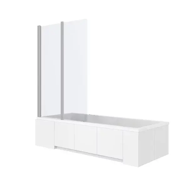 Paravan de cada pliabil Rea Agat-2 crom 100x140 cm mobil [3]