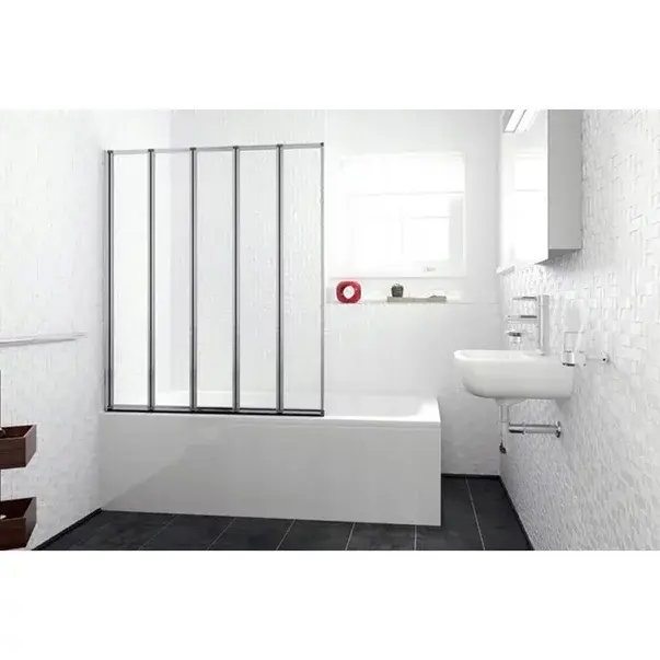 Paravan de cada pliabil Rea Idea crom 120x140 cm mobil [9]