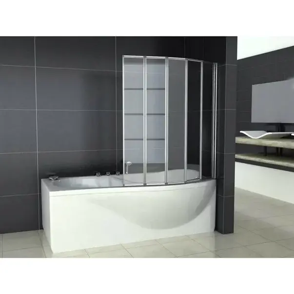Paravan de cada pliabil Rea Idea crom 120x140 cm mobil [8]