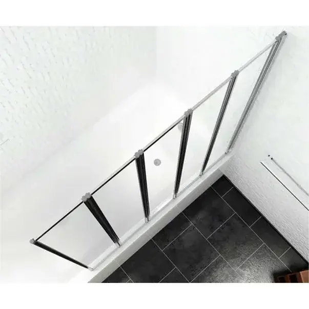 Paravan de cada pliabil Rea Idea crom 120x140 cm mobil [12]