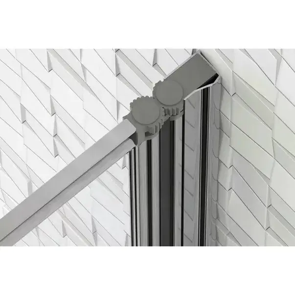Paravan de cada pliabil Rea Idea crom 120x140 cm mobil [3]