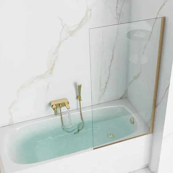Paravan de cada Rea Elegant auriu 70x140 cm [4]