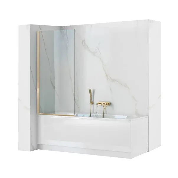 Paravan de cada Rea Elegant auriu 70x140 cm [1]