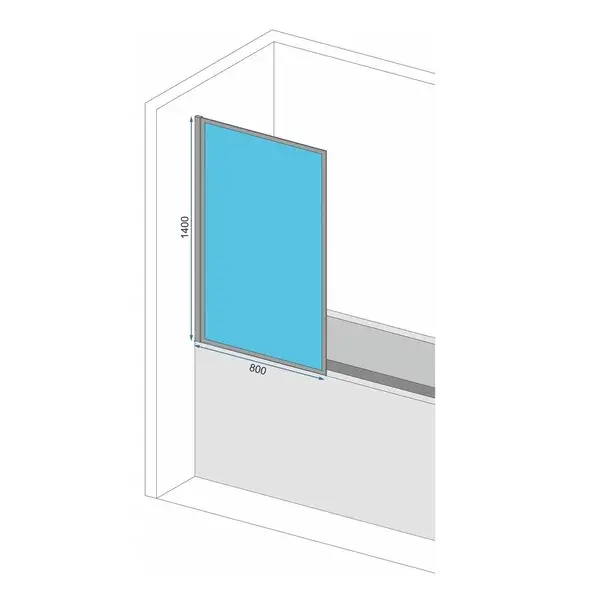 Paravan de cada Rea Elegant auriu 80x140 cm [2]