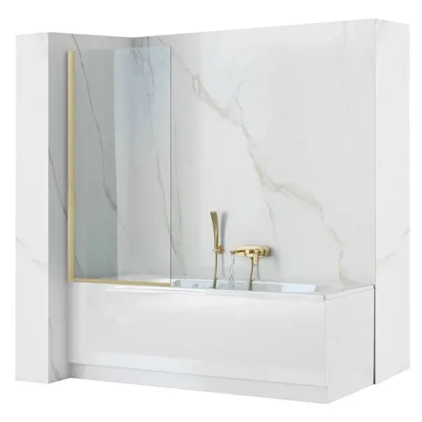 Paravan de cada Rea Elegant auriu periat 70x140 cm [1]