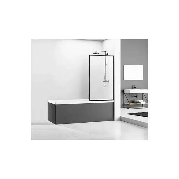 Paravan de cada Rea Lagos negru 70x140 cm [3]