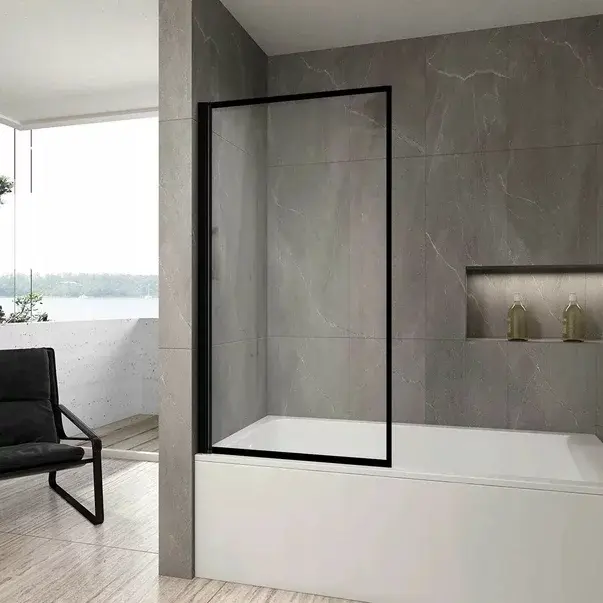 Paravan de cada Rea Lagos negru 70x140 cm mobil [5]