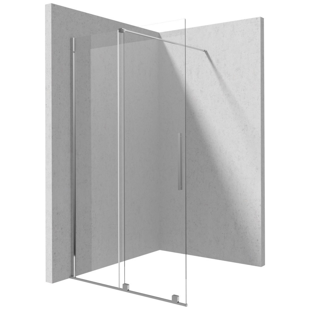 Paravan de dus Deante Jasmin crom 120x195 cm [1]