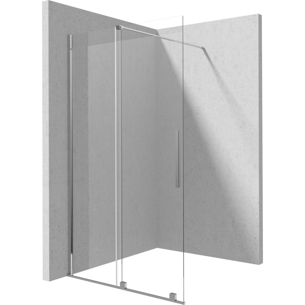 Paravan de dus Deante Jasmin crom 90x195 cm [1]