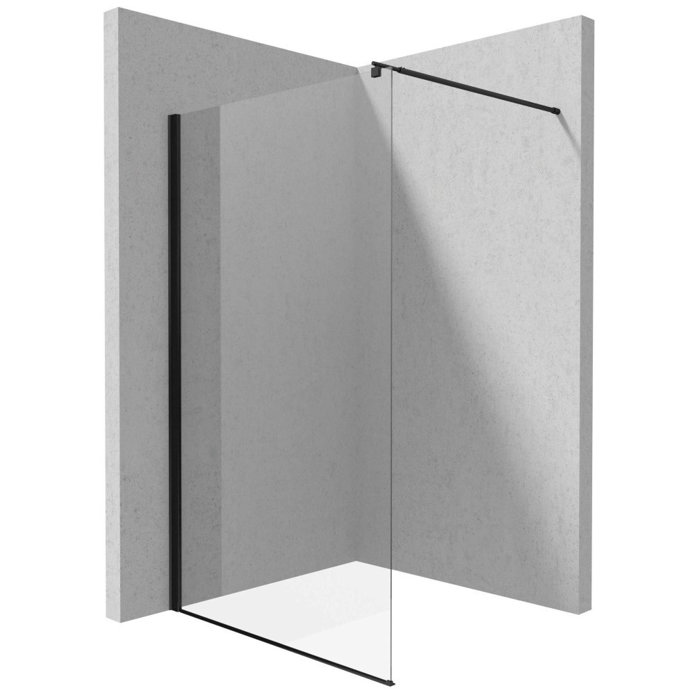 Paravan de dus Deante Kerria Plus negru mat 120x200 cm [1]