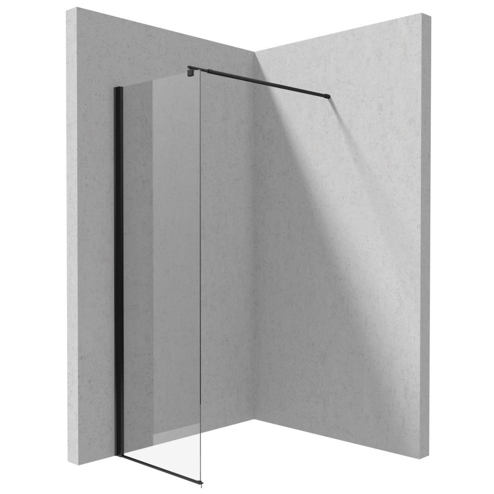 Paravan de dus Deante Kerria Plus negru mat 70x200 cm [1]
