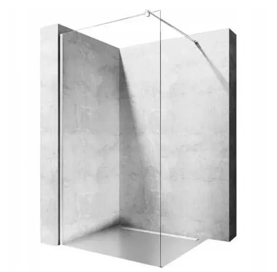 Paravan de dus Flexi Crom 120cm, Rea [1]