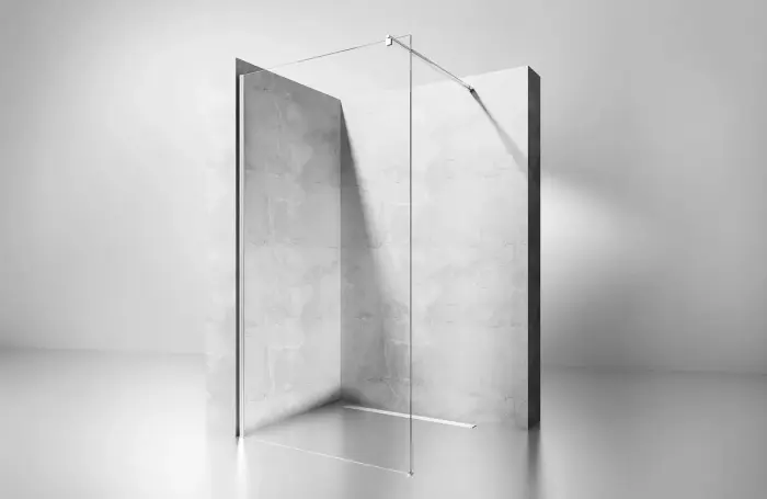 Paravan de dus Flexi Crom 120cm, Rea [2]