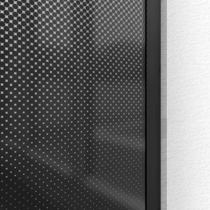 Paravan de dus / Perete de dus Walk in Rea Aero Ombre 100×195 cm sticla fumurie securizata de 8 mm cu profil negru [4]