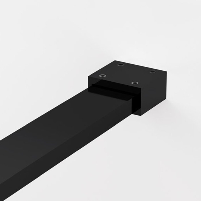 Paravan de dus SanSwiss, Easy, 110 x 200 cm, profil negru mat [3]