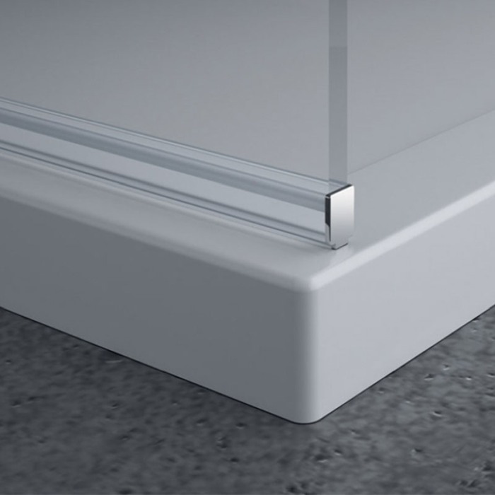 Paravan de dus SanSwiss, Easy, 70 x h200 cm, profil crom lucios [6]