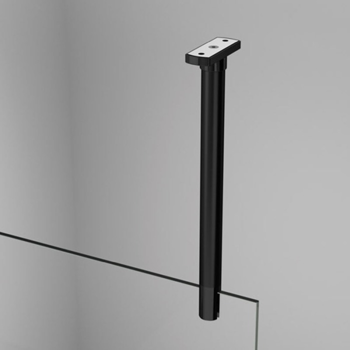 Paravan de dus SanSwiss, Easy, 90 x 200 cm, profil negru mat [6]