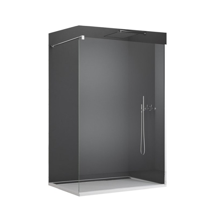 Paravan de dus Sanswiss, Easy, profil crom lucios, 110 x 200 cm [1]
