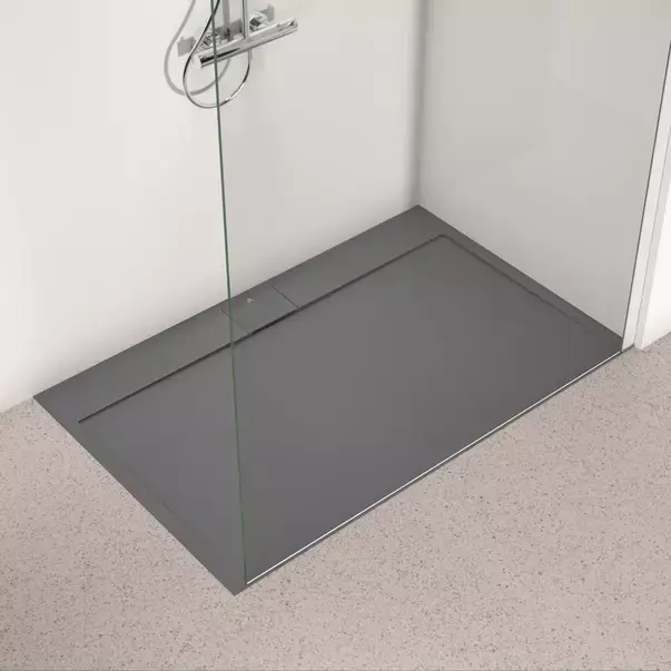 Paravan de dus tip Walk-in Ideal Standard i.life 140x200 cm sticla 8 mm argintiu [3]