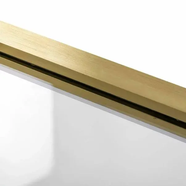 Paravan de dus tip Walk-in Rea Rapid Slide 120x195 cm profil auriu periat [6]