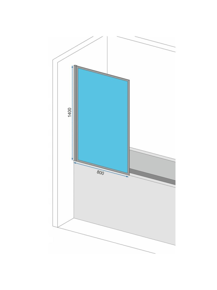 Paravan mobil Rea Lagos 80 crom [8]