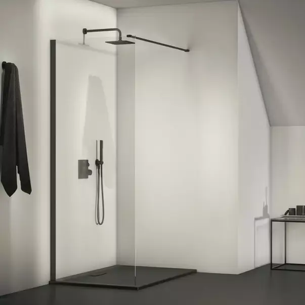 Perete lateral 90 cm negru mat Ideal Standard Connect 2 [3]