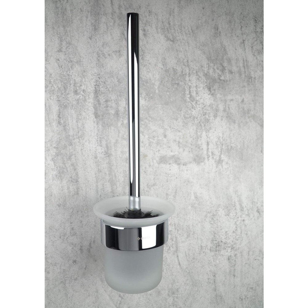 Perie WC Deante Round crom cu montare pe perete [3]