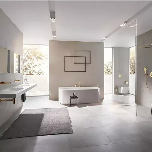 Perie WC Grohe Essentials auriu lucios Cool Sunrise [2]