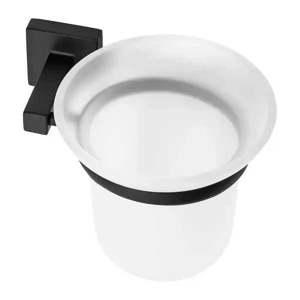 Perie WC Rea 322200 design rotund finisaj negru mat [2]