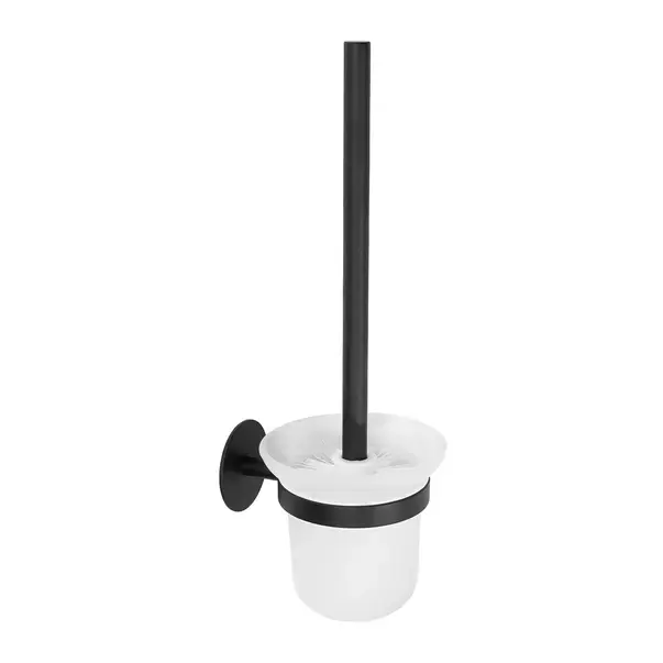 Perie WC Rea 322222A design rotund finisaj negru mat [1]