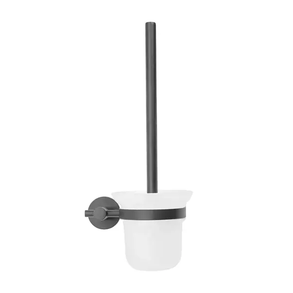 Perie WC Rea 322234A design rotund finisaj gri mat [5]