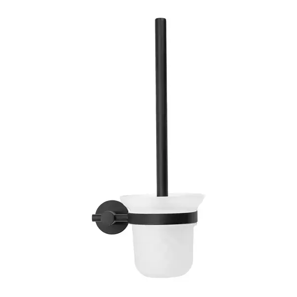 Perie WC Rea 322234C design rotund finisaj negru mat [4]