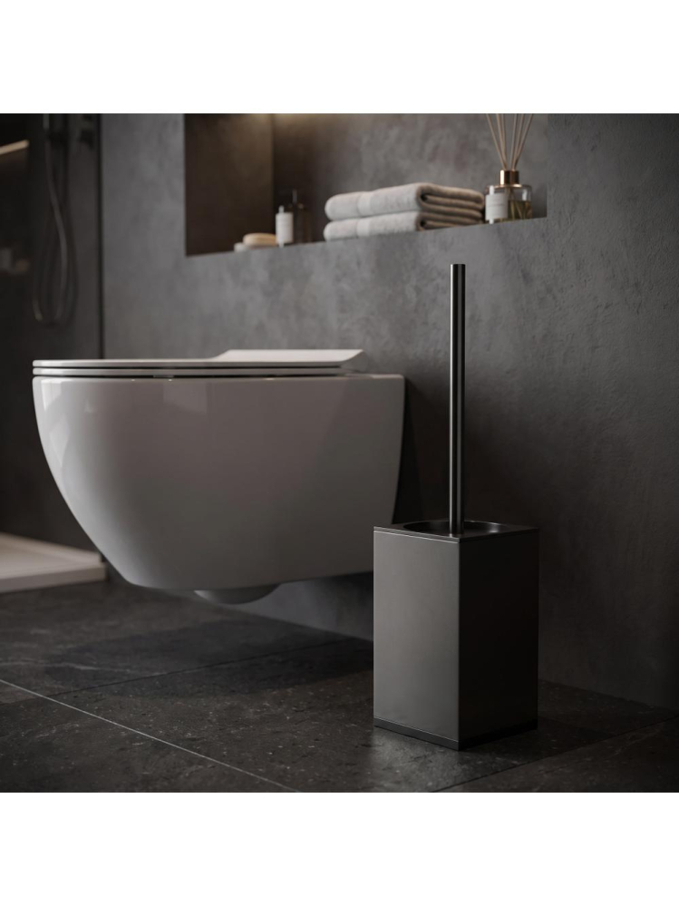 Perie WC Rea B110 Titan montata pe blat 80x390x80 mm plastic metal [6]