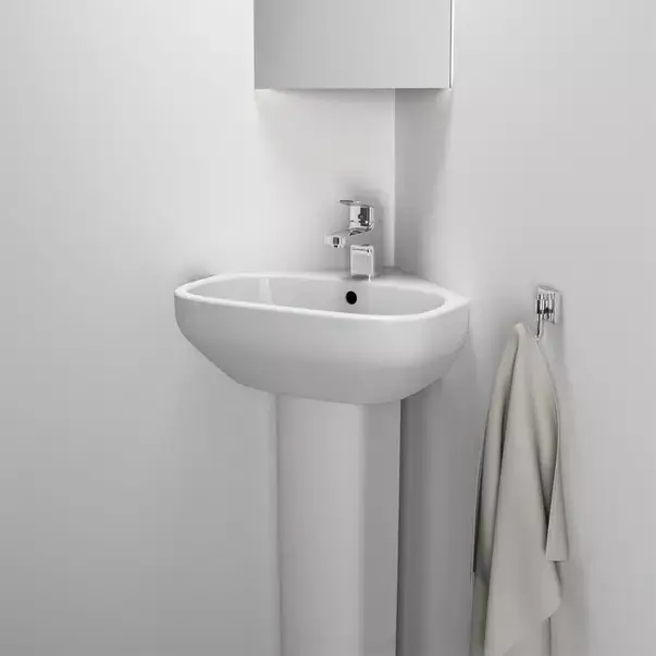 Piedestal pentru lavoar Ideal Standard i.life A alb lucios [5]