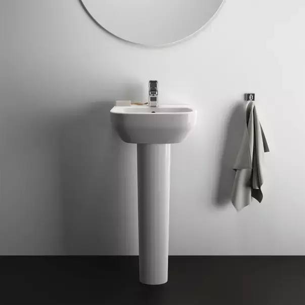 Piedestal pentru lavoar Ideal Standard i.life A alb lucios [3]