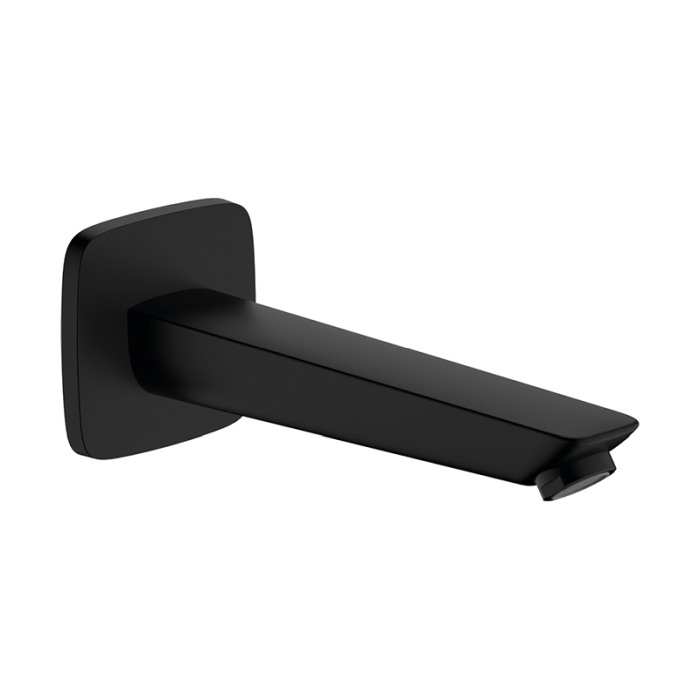 Pipa de umplere pentru cada, Hansgrohe, Logis, negru mat [1]