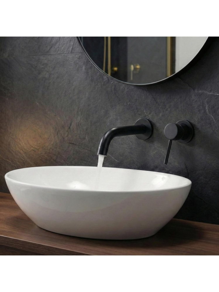 Pipă pentru baterie încastrată Rea Lungo 20 cm negru [3]