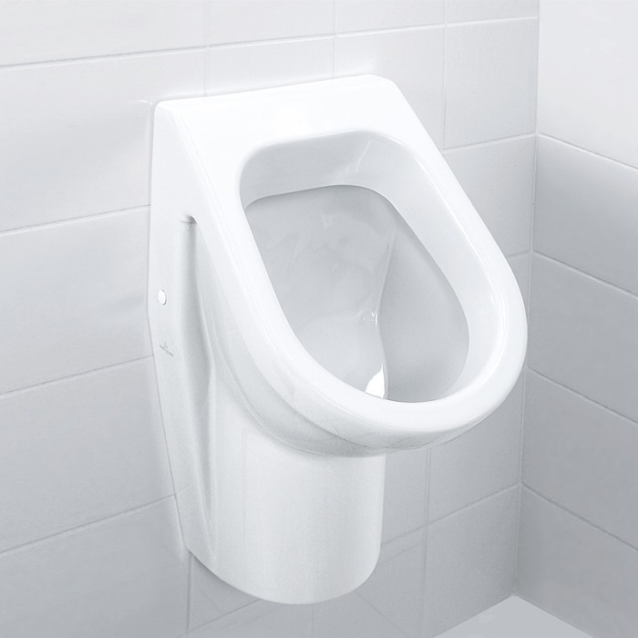 Pisoar Villeroy & Boch, Architectura, oval, alb alpin [3]
