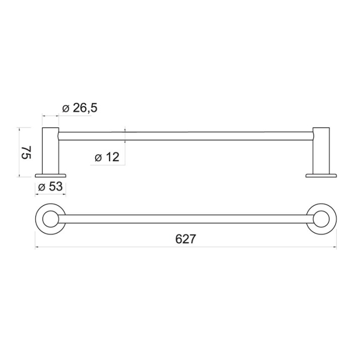 Portprosop, Ferro, Smile, 60 cm, crom [2]
