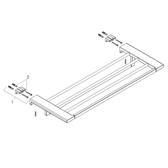 Portprosop multiplu, Hansgrohe, AddStoris, crom [3]