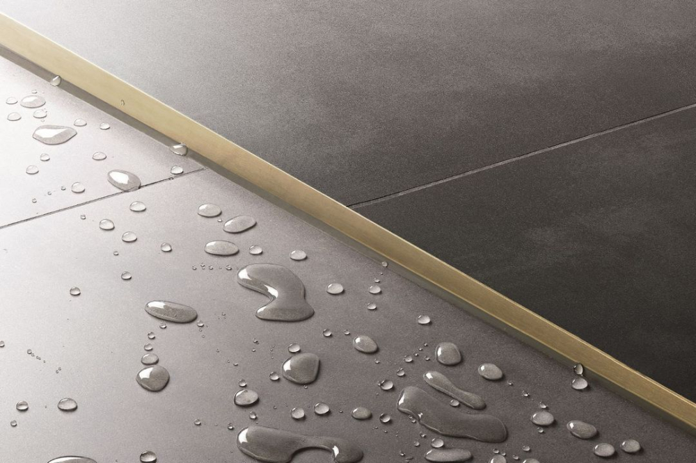 Profil de panta cadita de dus 100cm auriu periat [9]