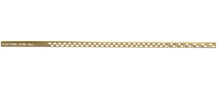 Profil de panta cadita de dus dreapta Auriu 140cm, Rea [4]
