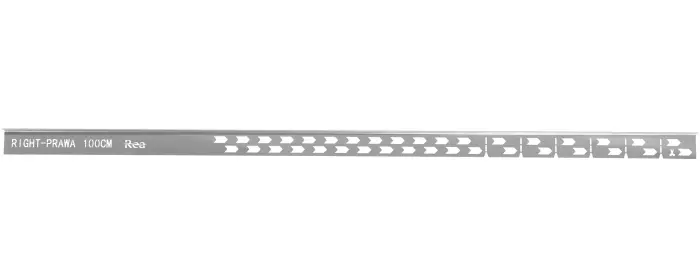 Profil de panta cadita de dus dreapta Gri Periat 100cm, Rea [4]