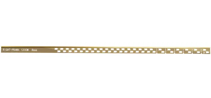 Profil de panta cadita de dus stanga Auriu 120cm, Rea [4]