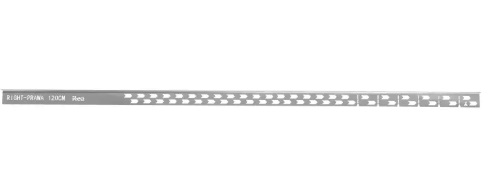 Profil de panta cadita de dus stanga Gri Periat 120cm, Rea [4]