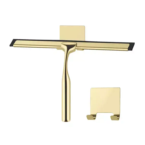 Racleta pentru sticla cu suport Rea auriu 26 cm [1]