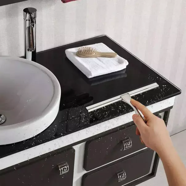 Racleta pentru sticla cu suport Rea crom 26 cm [3]