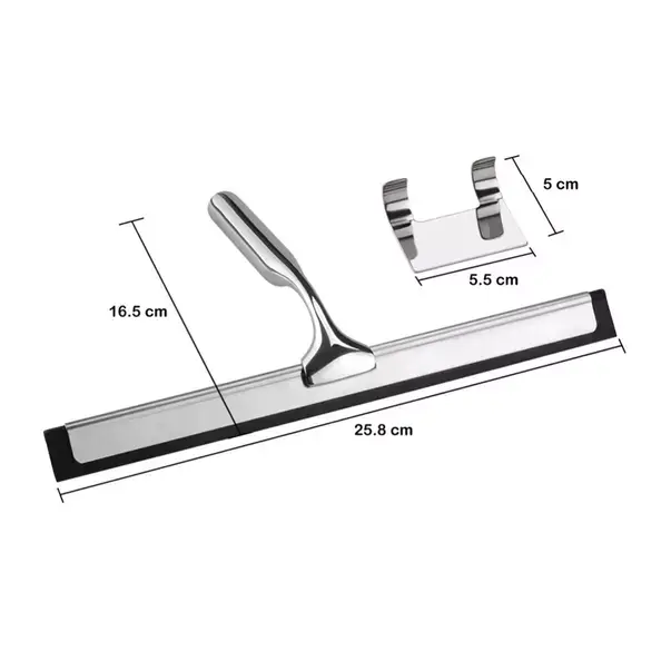 Racleta pentru sticla cu suport Rea negru 26 cm [7]