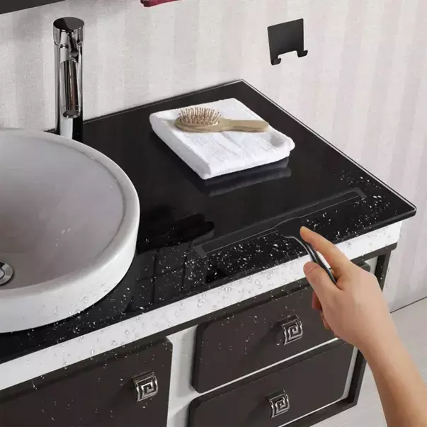 Racleta pentru sticla cu suport Rea negru 26 cm [3]