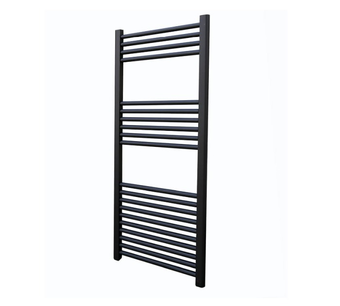 Portprosop drept Thermoynd, 500 x 1200 mm, negru mat, accesorii incluse [2]